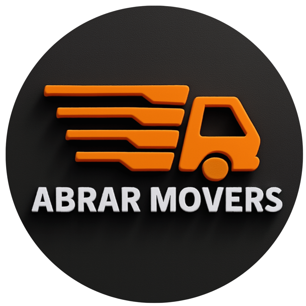 Black Vintage Trucking Cargo Logo